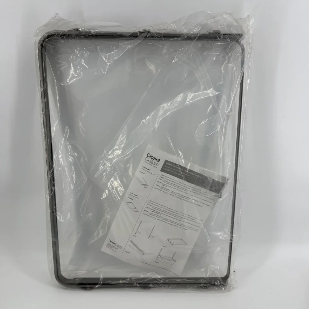 Closet Culture Basket Surround Kit Champagne 0335-SRND-SG with Brackets New